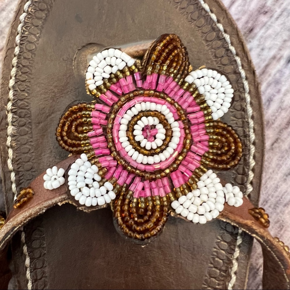 Beaded Sandals - Picture 2 of 6